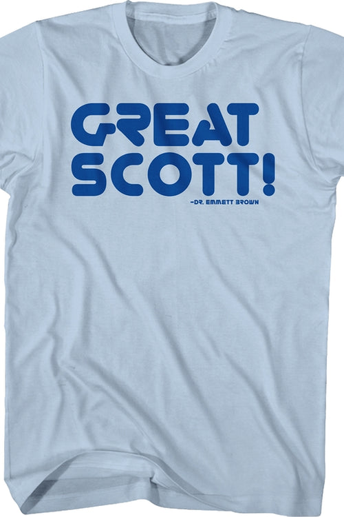 Great Scott Back To The Future Shirtmain product image