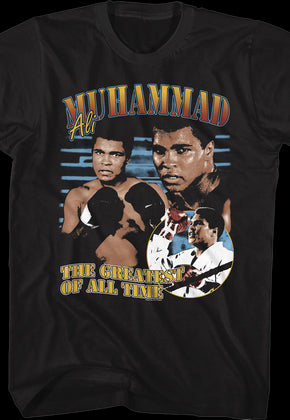 Greatest Of All Time Collage Muhammad Ali T-Shirt