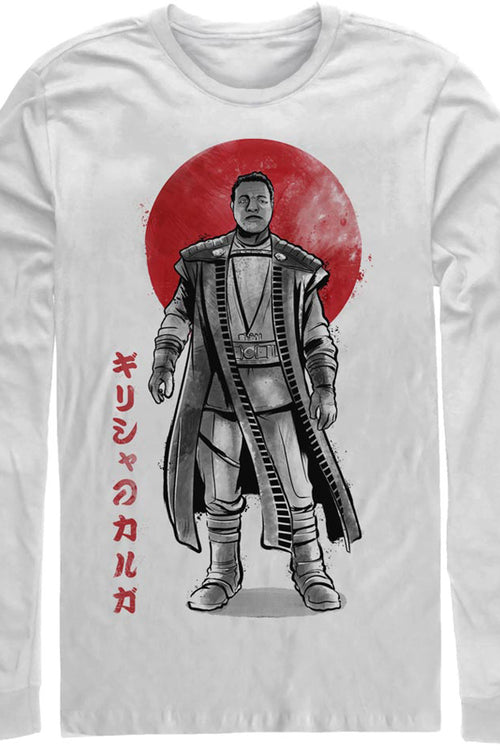 Greef Karga Sketch The Mandalorian Star Wars Long Sleeve Shirtmain product image