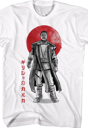 Greef Karga Sketch The Mandalorian Star Wars T-Shirt