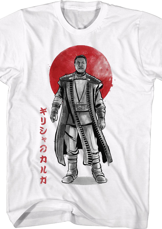 Greef Karga Sketch The Mandalorian Star Wars T-Shirt - main product image