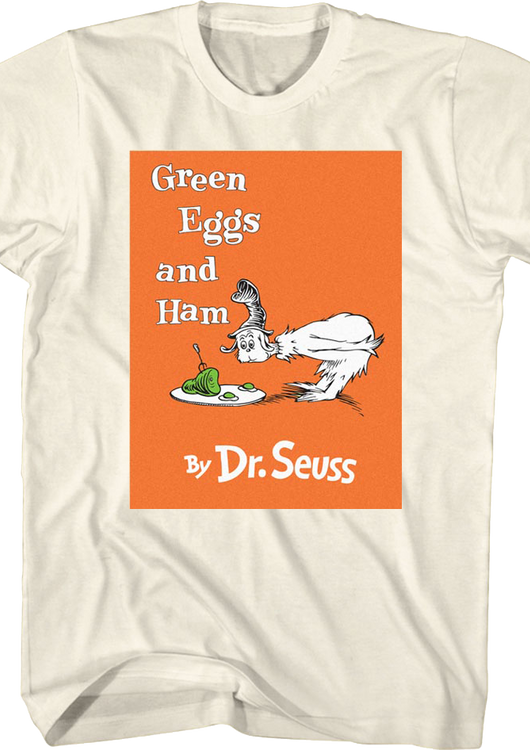 Green Eggs And Ham Cover Dr. Seuss T-Shirt - main product image