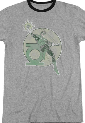 Green Lantern DC Comics Ringer Shirt