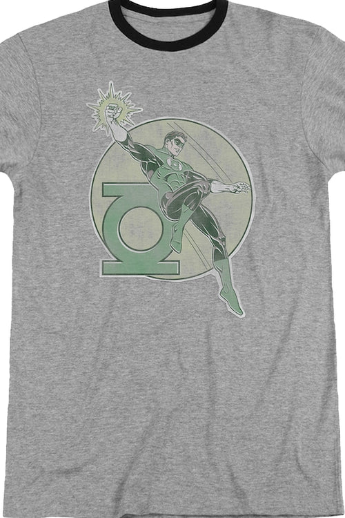 Green Lantern DC Comics Ringer Shirtmain product image