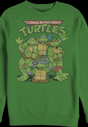 Green Teenage Mutant Ninja Turtles Sweatshirt