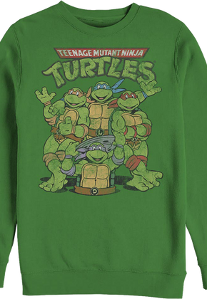 Green Teenage Mutant Ninja Turtles Sweatshirt