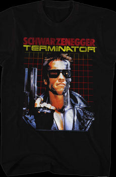 Grid Poster Terminator T-Shirt