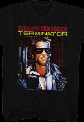 Grid Poster Terminator T-Shirt