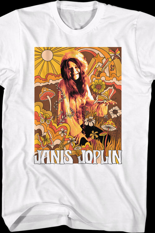 Groovy Drawings Janis Joplin T-Shirtmain product image