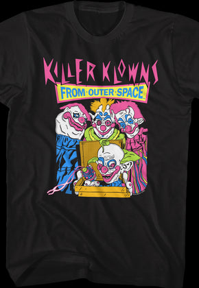 Pizza Box Killer Klowns From Outer Space T-Shirt