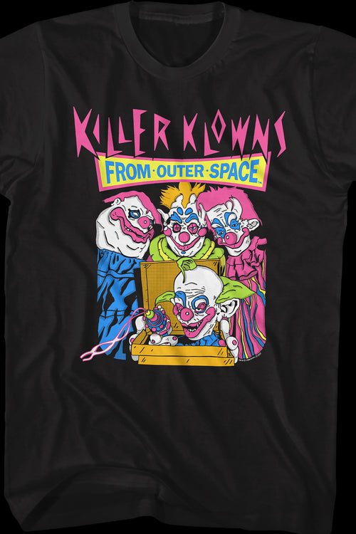 Pizza Box Killer Klowns From Outer Space T-Shirtmain product image