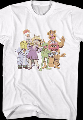 Group Picture Muppets T-Shirt