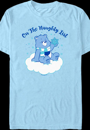 Grumpy Bear On The Naughty List Care Bears T-Shirt