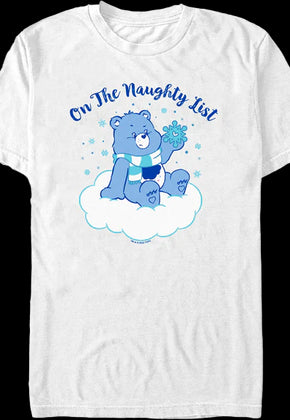 Grumpy Bear On The Naughty List Care Bears T-Shirt