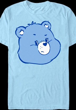 Grumpy Bear's Face Care Bears T-Shirt