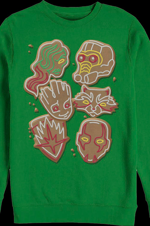 Guardians Of The Galaxy Christmas Cookies Marvel Comics Sweatshirtmain product image