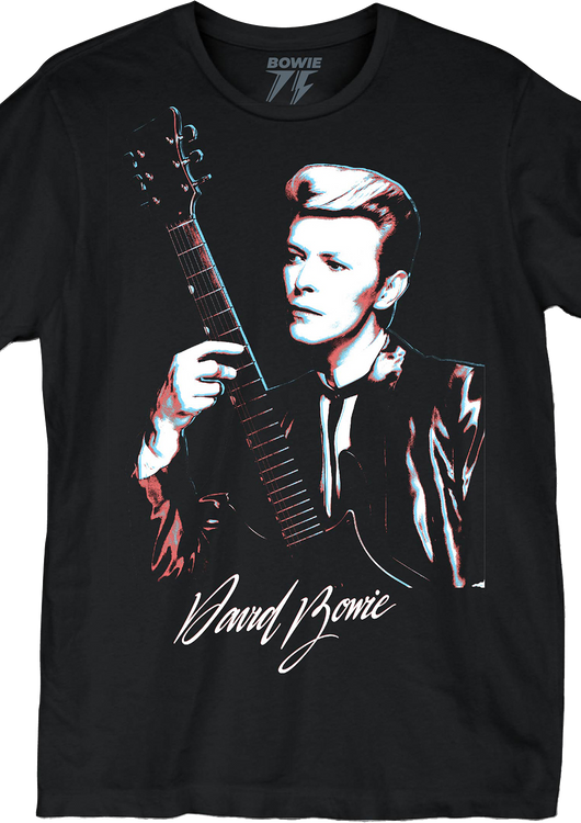 Guitar David Bowie T-Shirt - main product image