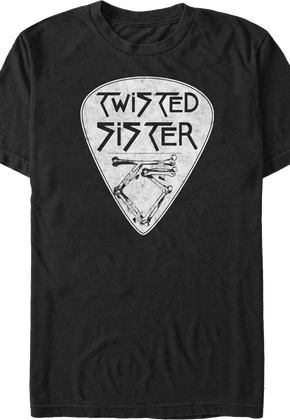 Guitar Pick Twisted Sister T-Shirt