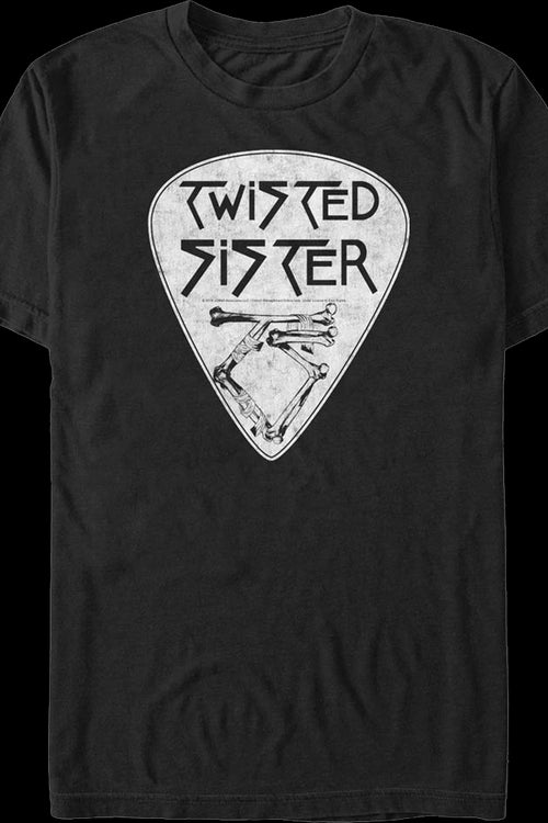 Guitar Pick Twisted Sister T-Shirtmain product image