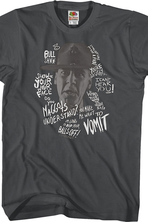 Gunnery Quotes Full Metal Jacket T-Shirtmain product image