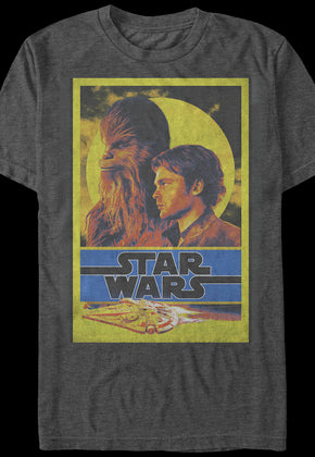 Han Solo and Chewbacca Star Wars T-Shirt