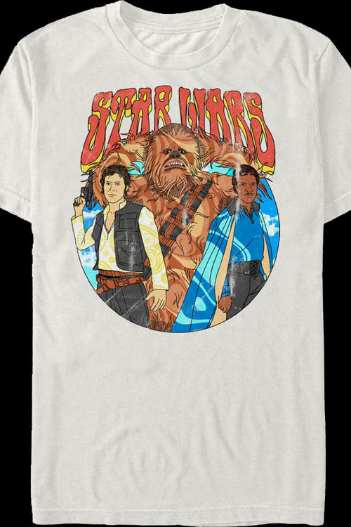 Han Solo Chewbacca Lando Calrissian Star Wars T-Shirtmain product image