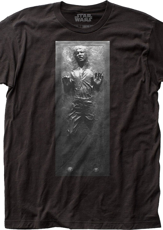 Han Solo Frozen In Carbonite Star Wars T-Shirt - main product image