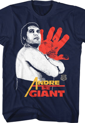 Handprint Andre The Giant T-Shirt