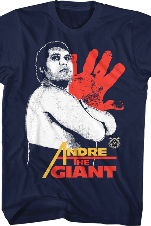 Handprint Andre The Giant T-Shirtmain product image
