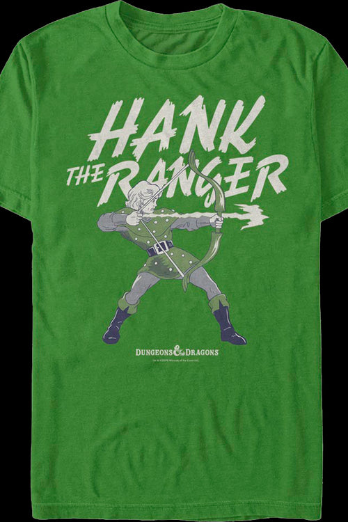 Hank The Ranger Action Pose Dungeons & Dragons T-Shirtmain product image
