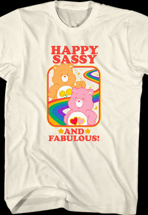 Happy, Sassy And Fabulous Care Bears T-Shirt