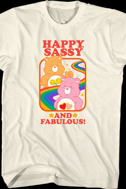 Happy, Sassy And Fabulous Care Bears T-Shirtmain product image