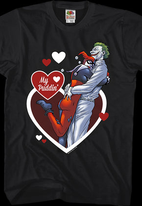 Harley Quinn And The Joker My Puddin' DC Comics T-Shirt