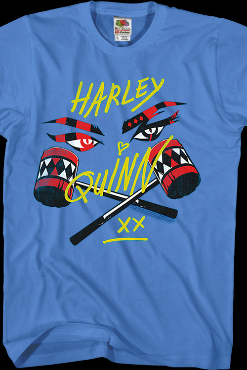 Harley Quinn Eyes Birds Of Prey T-Shirtmain product image
