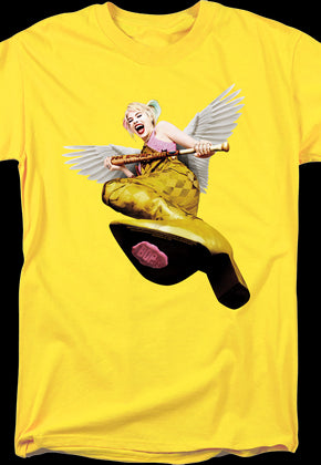 Harley Quinn Kick Birds Of Prey T-Shirt