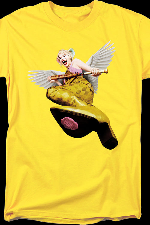 Harley Quinn Kick Birds Of Prey T-Shirtmain product image
