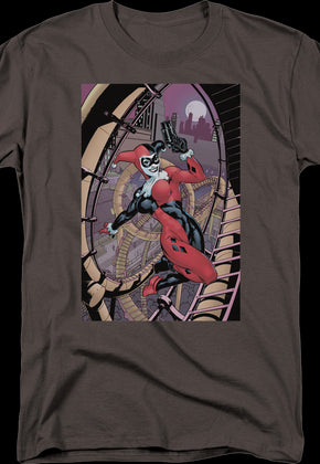 Harley Quinn Roller Coaster Of Love DC Comics T-Shirt