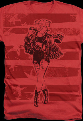 Harley Quinn Sketch Birds Of Prey T-Shirt