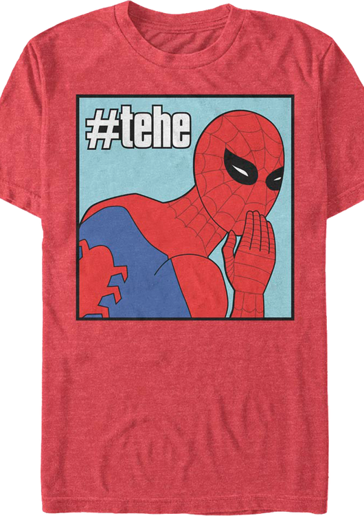 Hashtag tehe Spider-Man T-Shirt - main product image