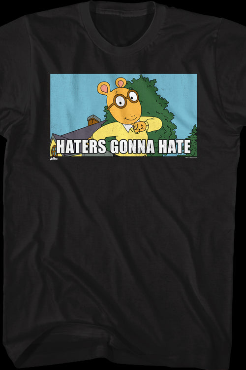 Haters Gonna Hate Arthur T-Shirtmain product image