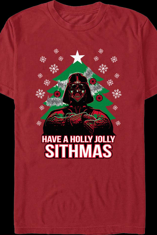 Have A Holly Jolly Sithmas Darth Vader Star Wars T-Shirtmain product image