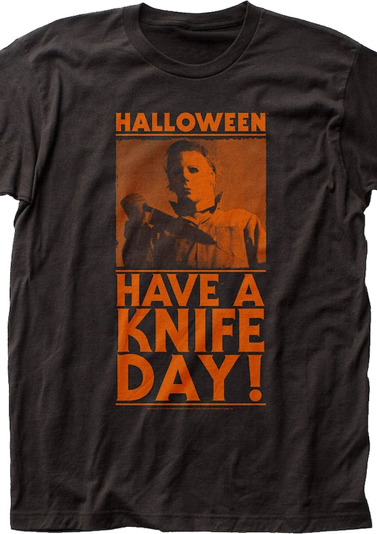 Have A Knife Day Halloween T-Shirt - main product image