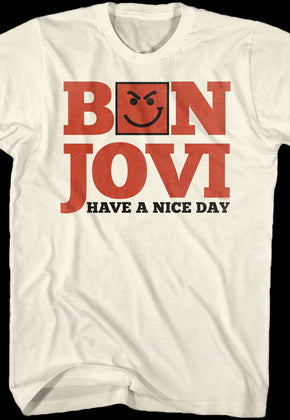 Have A Nice Day Bon Jovi T-Shirt