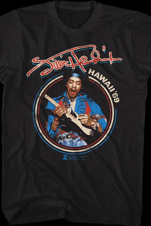 Hawaii '69 Jimi Hendrix T-Shirtmain product image
