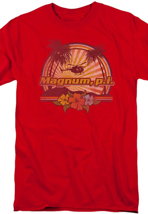 Hawaiian Sunset Magnum P.I. Shirt