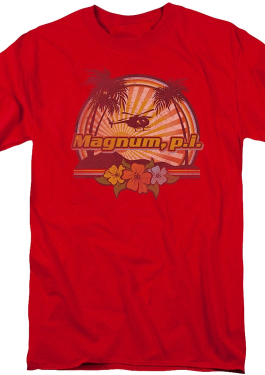 Hawaiian Sunset Magnum P.I. Shirt - main product image