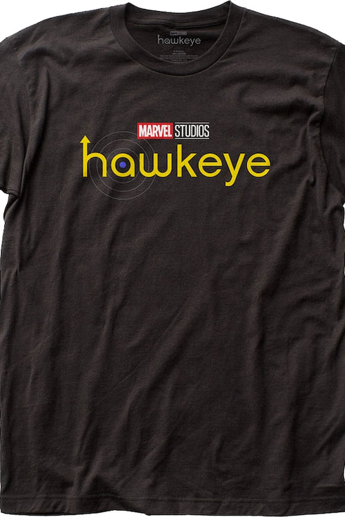 Hawkeye Series Logo Marvel Comics T-Shirtmain product image