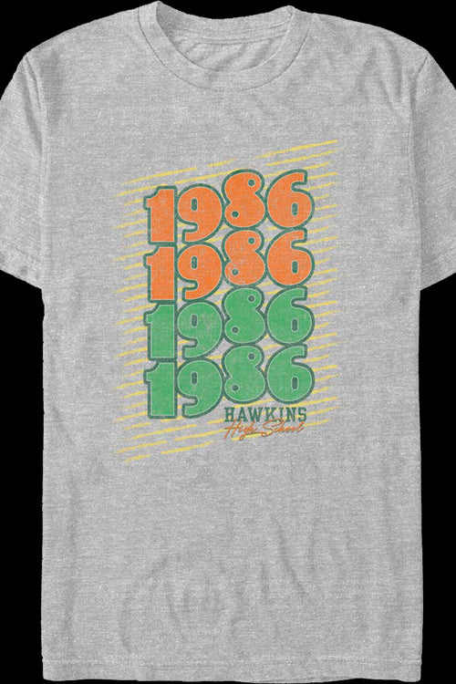 Hawkins High School 1986 Stranger Things T-Shirtmain product image