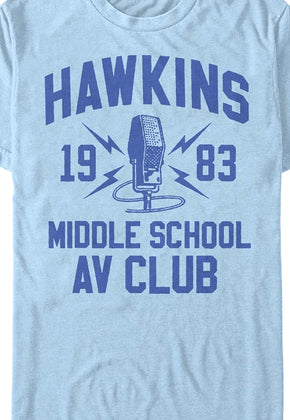 Hawkins Middle School AV Club Stranger Things T-Shirt