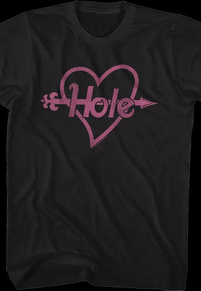 Heart & Arrow Logo Hole T-Shirt